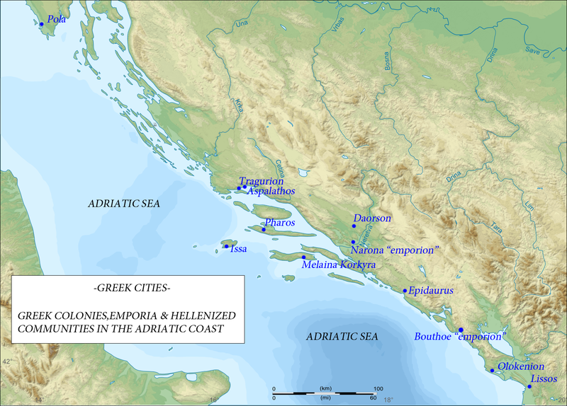 Grcki gradovi na Jadranu 