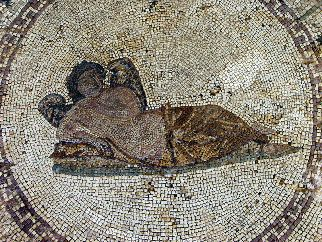Mozaik iz Risna bog Hipnos 